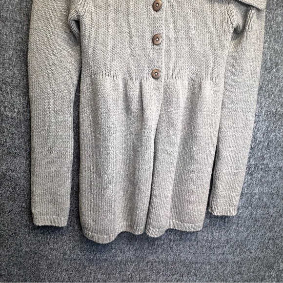 Vince Wool Blend Shawl Collar Empire Waist Cardigan Sweater Sz SM - Picture 3 of 9